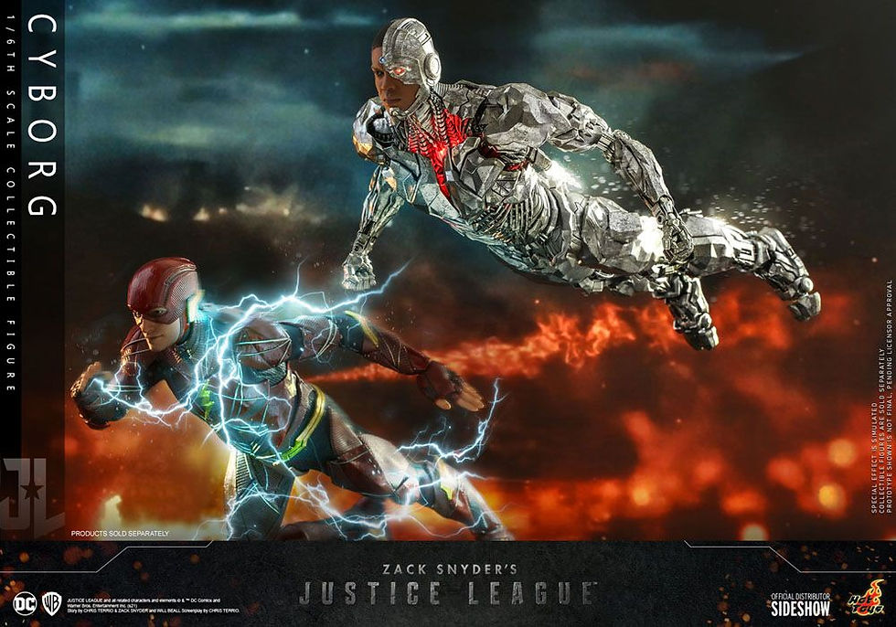 Miniatura: Zack Snyder`s Justice League Action Figure 1/6 Cyborg 32 cm