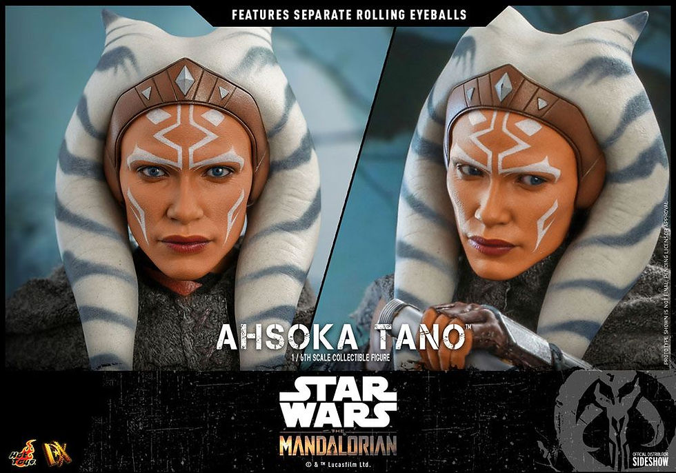 Thumbnail: Star Wars The Mandalorian Action Figure 1/6 Ahsoka Tano 29 cm