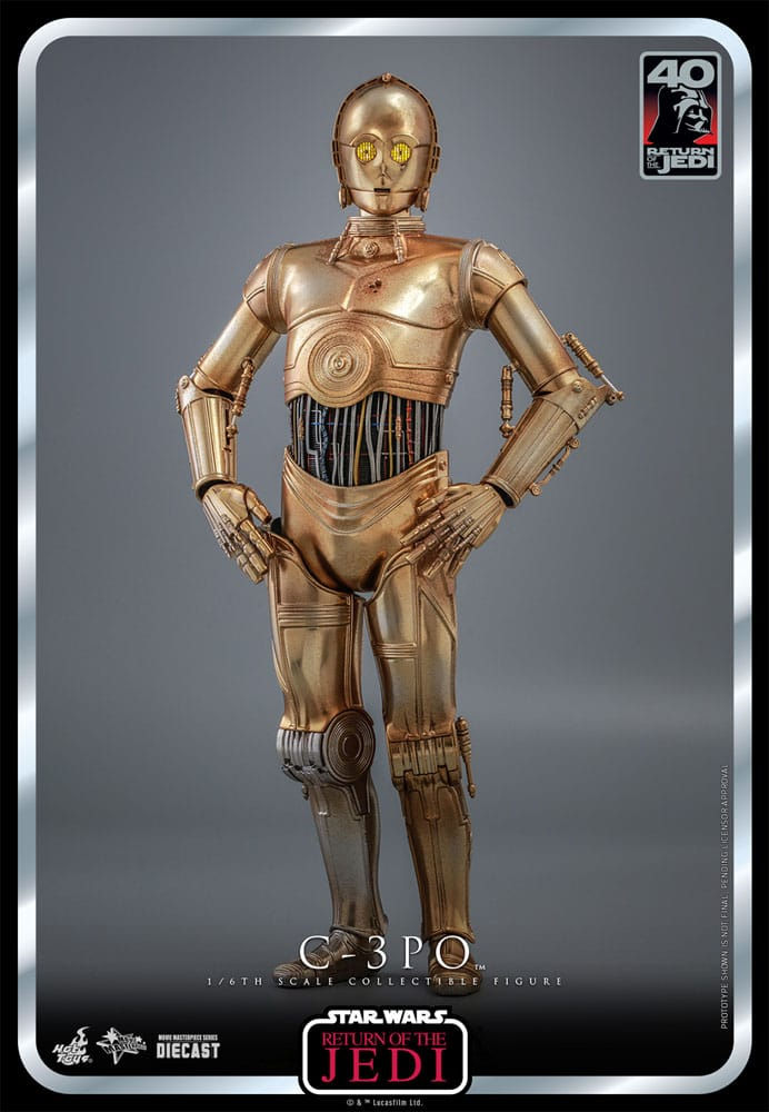 Thumbnail: Star Wars: Episode VI 40th Anniversary 1/6 C-3PO MMS701D56