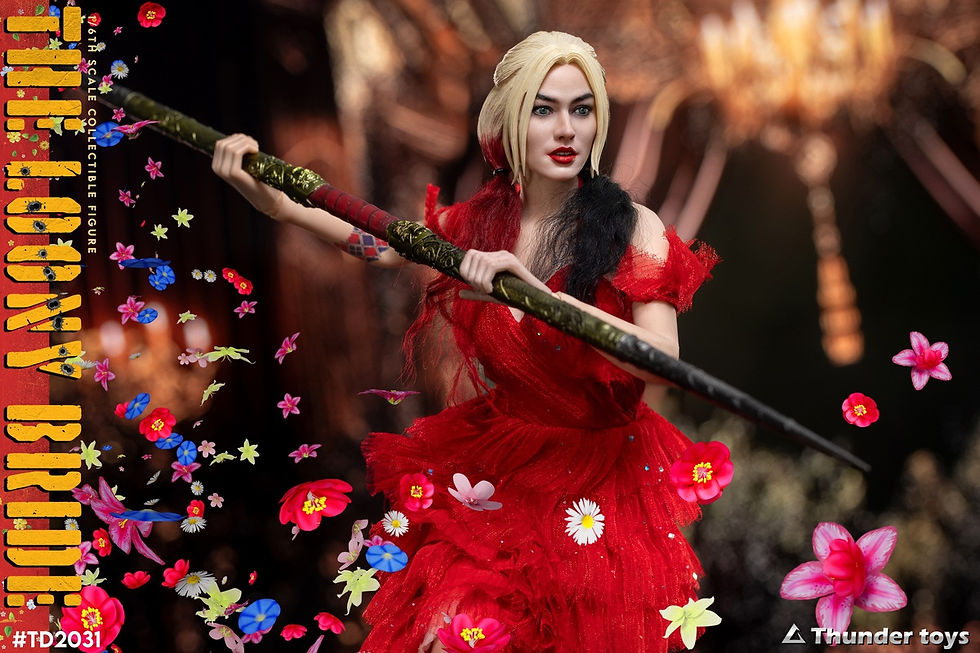 Miniatura: Thunder Toys 1/6 The Loony Bride TD2031 - Harley Quinn