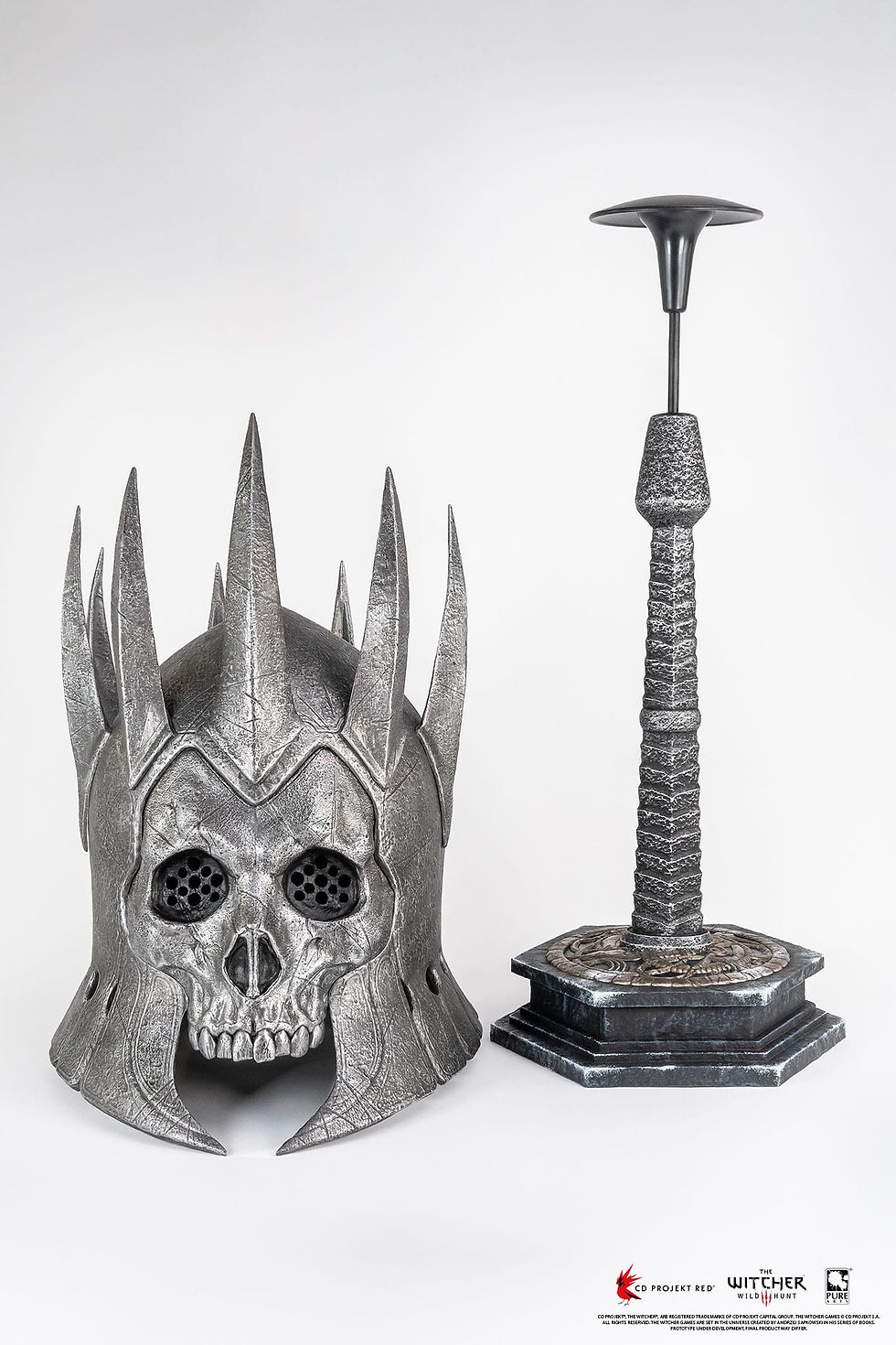 Thumbnail: The Witcher 3: Wild Hunt Replica 1/1 Scale Replica Eredin Helmet 44 cm