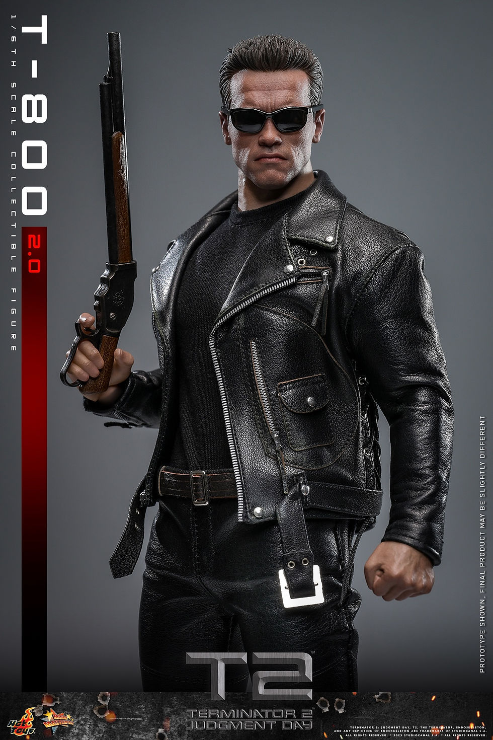 Miniatura: Terminator 2:Judgment Day 1/6 T-800 Clean Version 2.0 MMS795