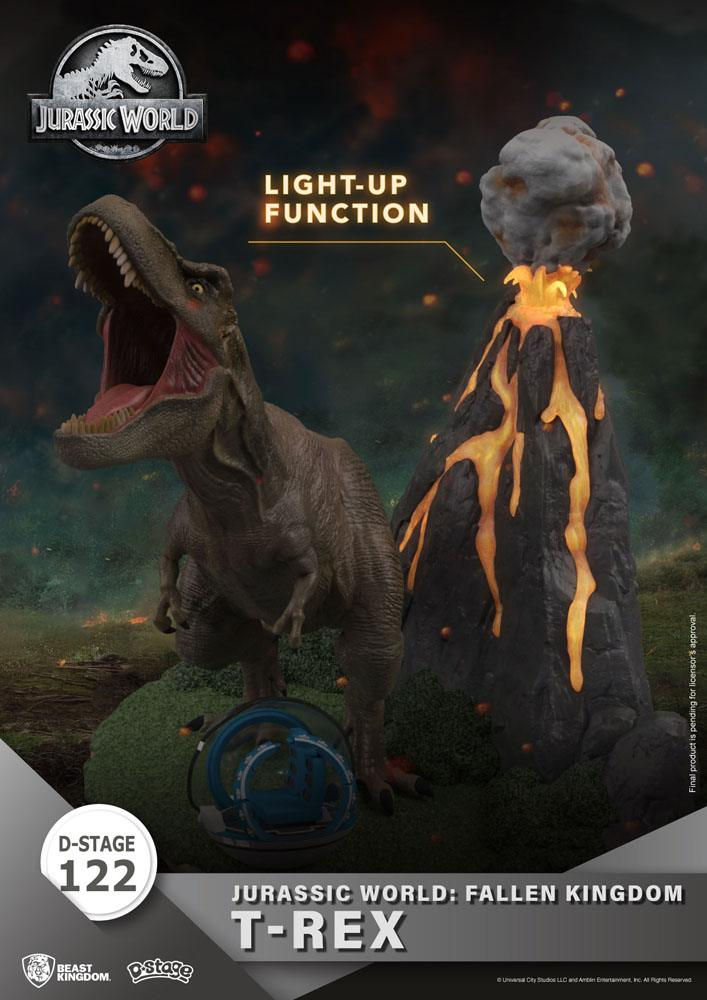 Thumbnail: Jurassic World: Fallen Kingdom D-Stage PVC Diorama T-Rex 13 cm