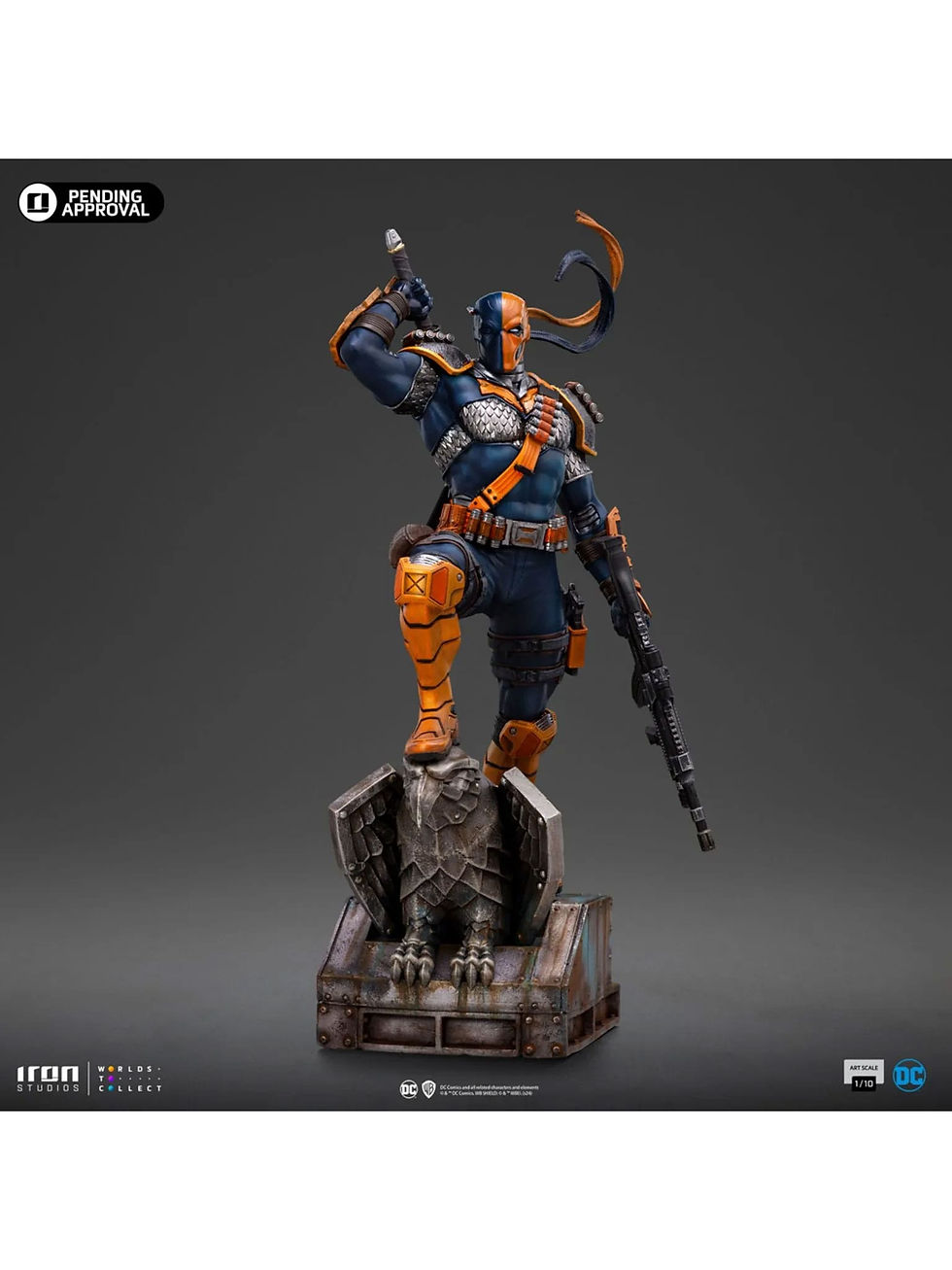 Miniatura: DC Comics Series #9 Art Scale Statue 1/10 Deathstroke 26 cm