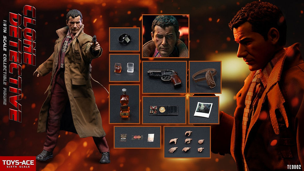 Miniatura: Toys Ace TE0002 1/6 Clone Detective Chief