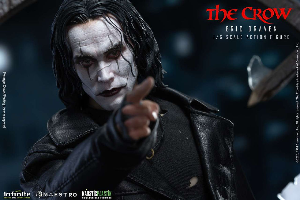 Miniatura: The Crow  Maestro Line 1/6 Luxury Eric Draven Standard Edition