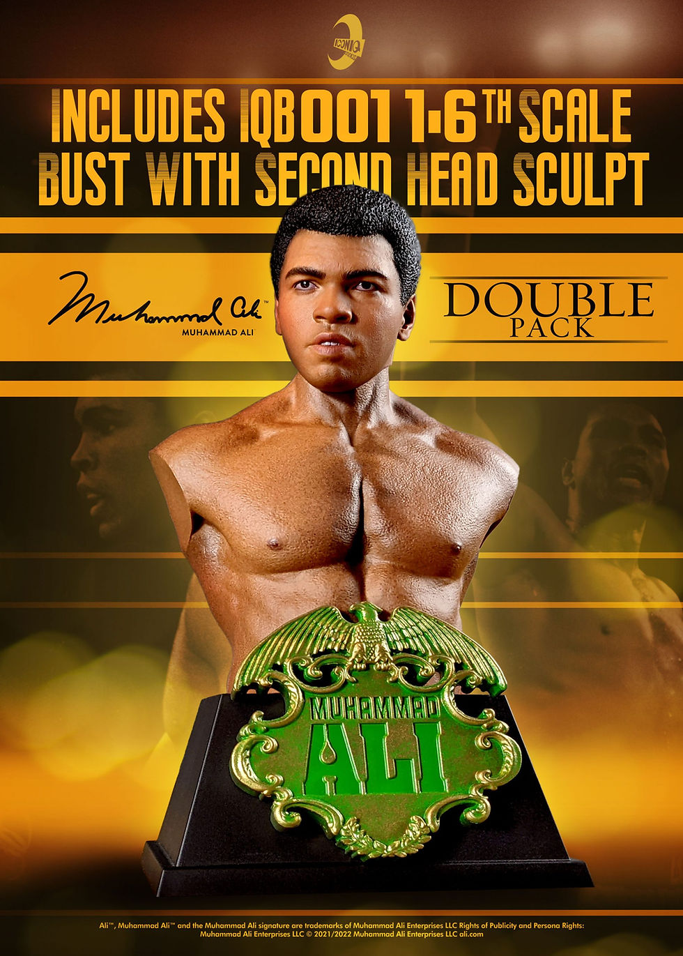 Miniatura: ICONIQ STUDIO IQLS01(D)  1/6  Muhammad Ali Edizione DELUXE
