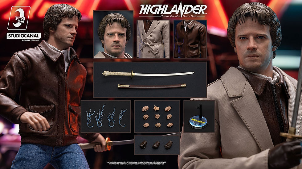 Miniatura: Iconiq Studios 1986 Highlander 1/6 Connor MacLeod IQS02