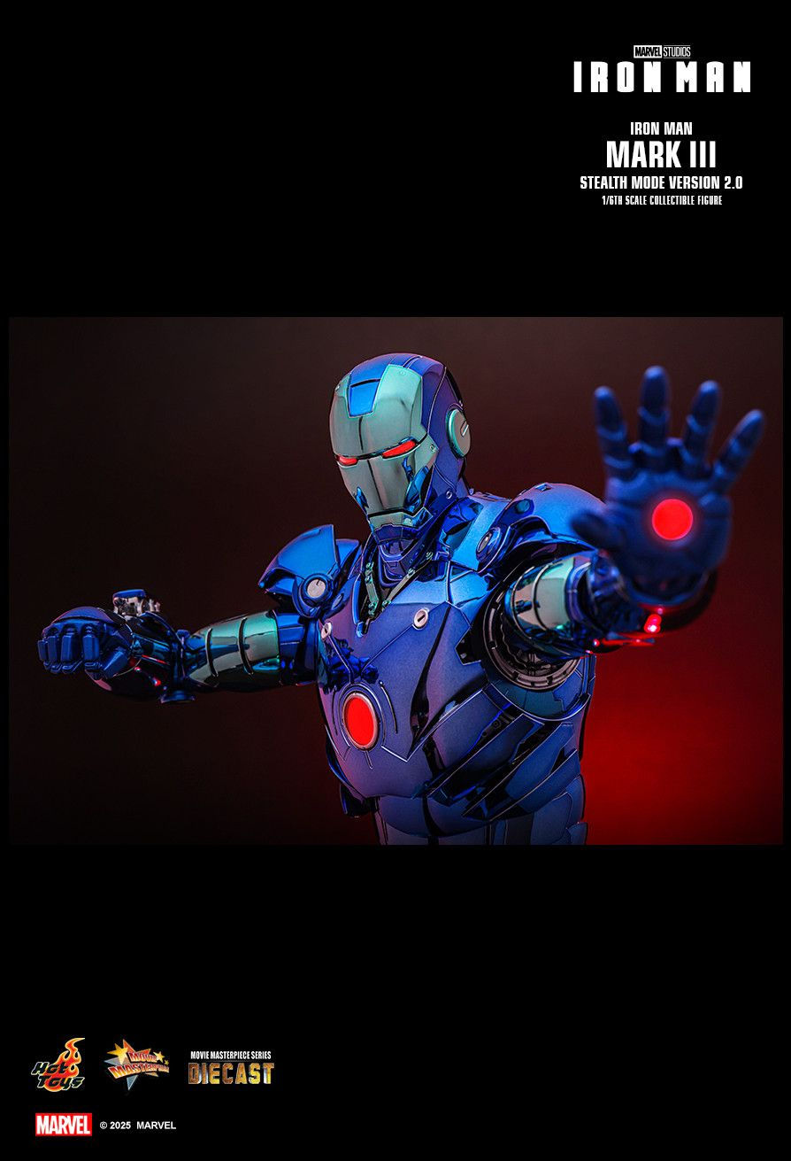 Miniatura: Iron Man 1/6 Iron Man Mark III (Stelth Mode Version) 2.0 MMS814D71