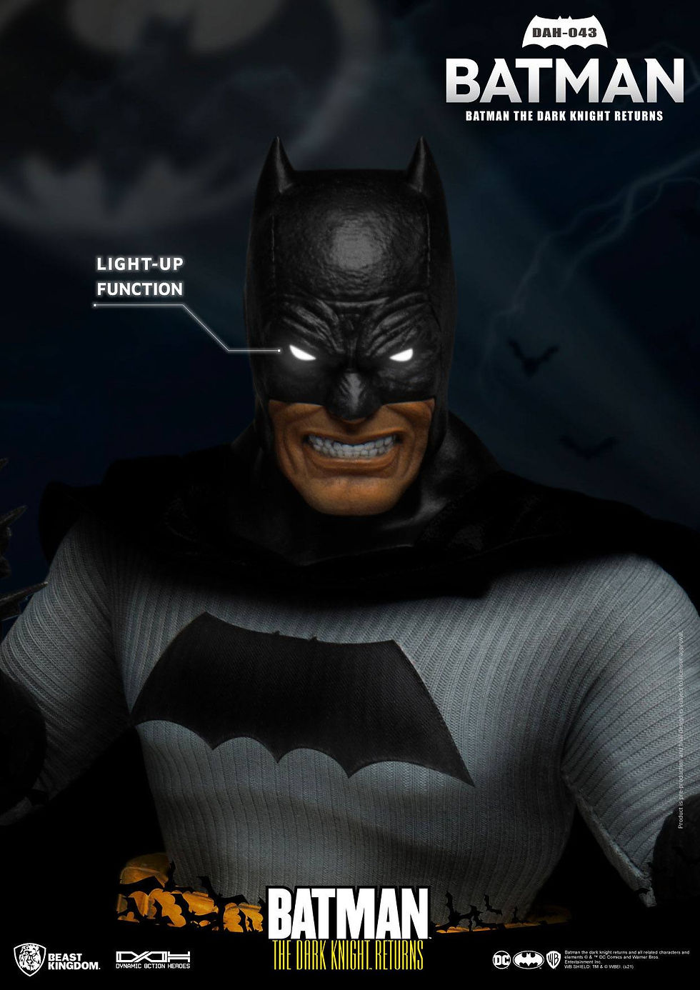 Miniatura: Batman The Dark Knight Return Dynamic 8ction Heroes Action Figure 1/9 Batman 21