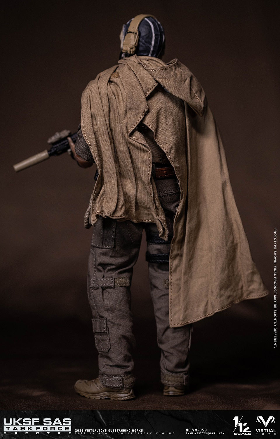 Miniatura: VTS Toys UKSF SAS 1/12 Task force SPECTRE VM-059