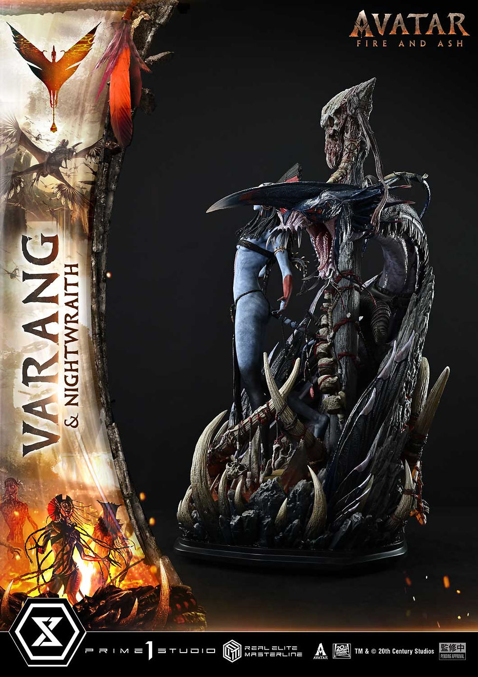Miniatura: Avatar : Fire and Ash 1/4 Varang & Nightwraith Standard Ed. REMAVTR-03