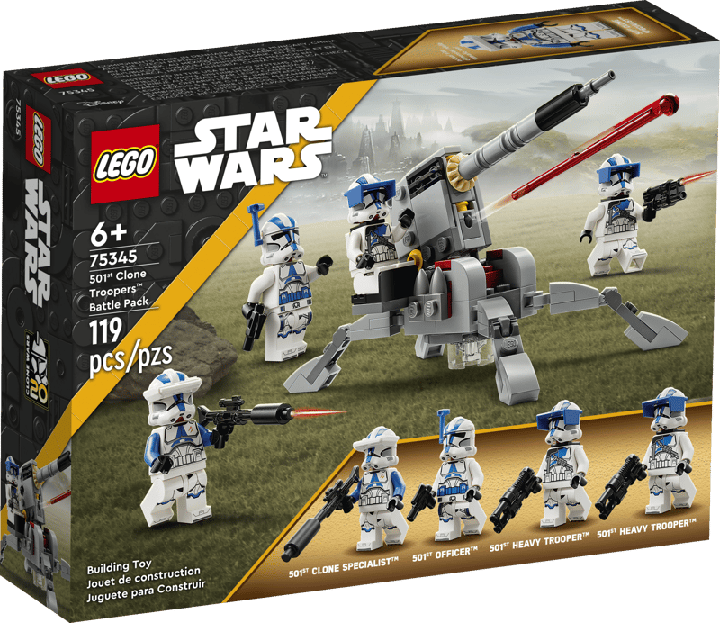 Lego 75345 Star Wars - 501 clone Troopers Battle Pack