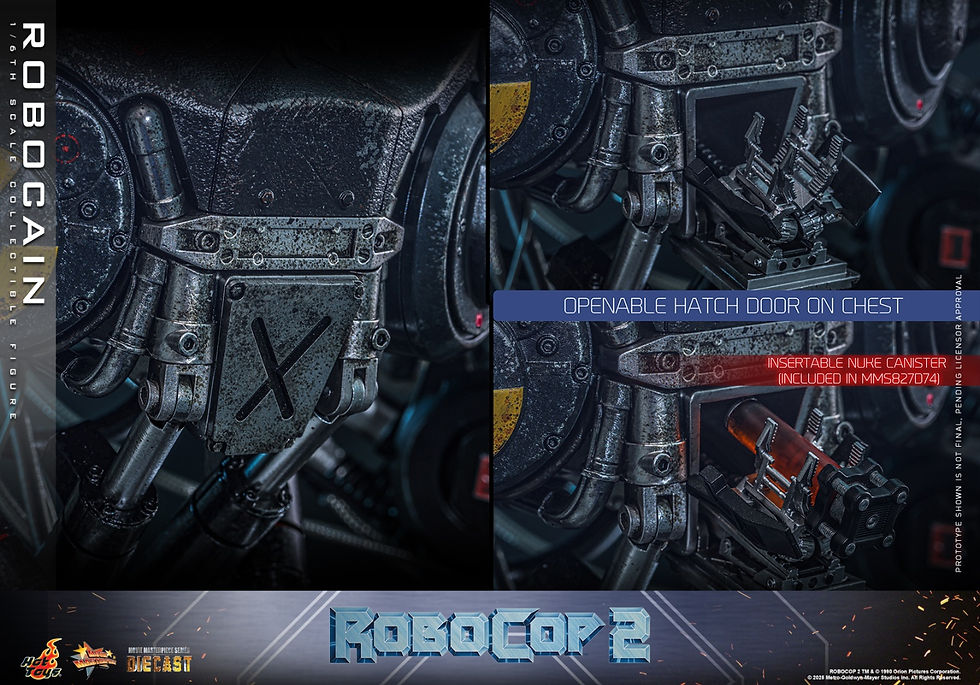 Thumbnail: Robocop 2 1/6 Robcain MMS828D75