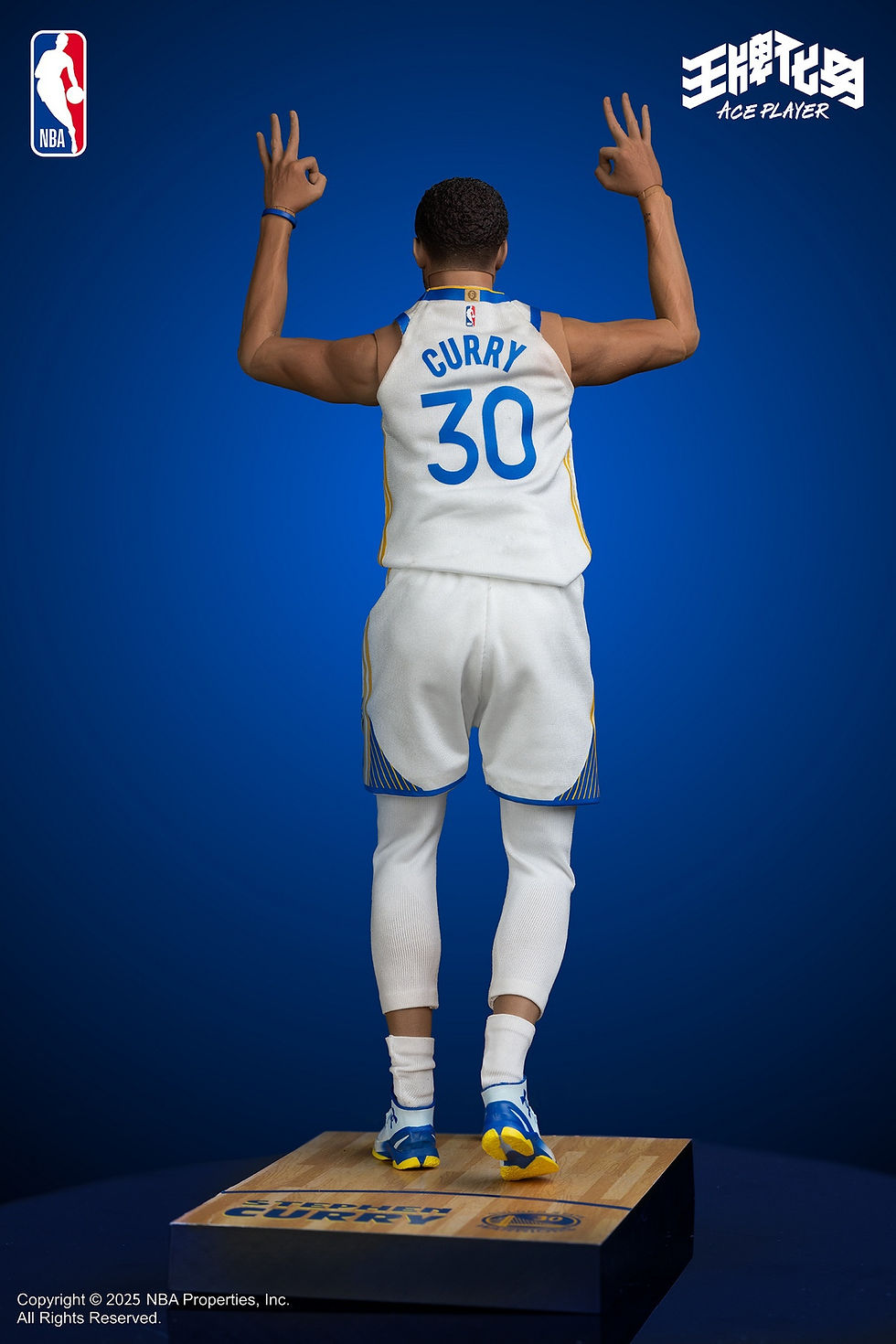 Miniatura: Ace Player NBA 1/6 Stephen Curry Deluxe Version CURRY-DE