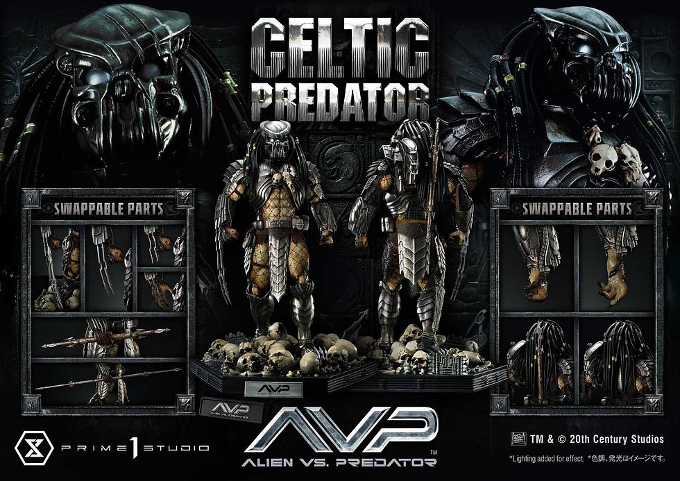 Thumbnail: The Alien vs. Predator Museum Masterline Series Statue 1/3 Celtic Predator 95 cm