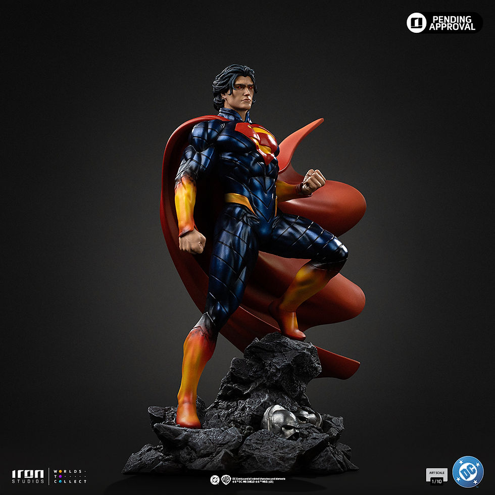 Miniatura: Iron Studios DC Comics 1/10 Superman Absolute  Art Scale