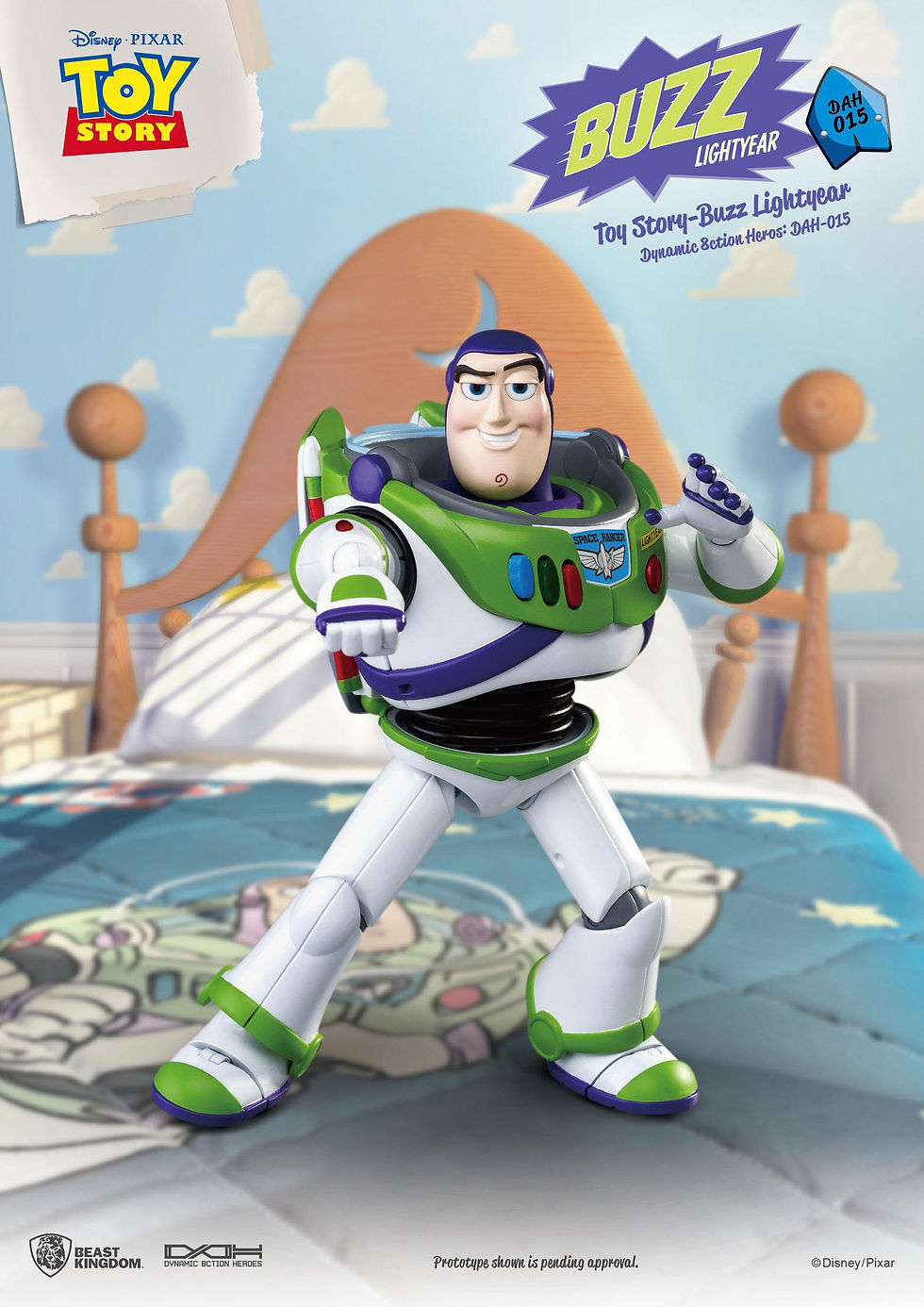 Thumbnail: Toy Story Dynamic 8ction Heroes Action Figure Buzz Lightyear 18 cm