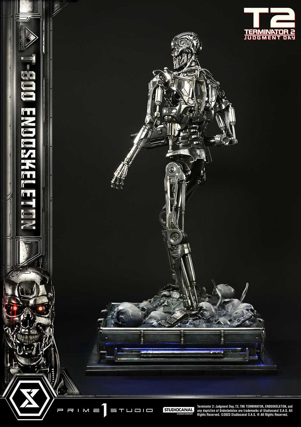 Thumbnail: Terminator 2  Judgment Day 1/3  T800 Endoskeleton Deluxe Bonus Version 74 cm