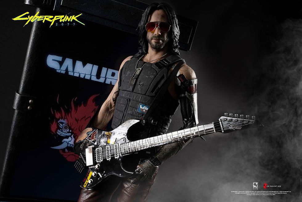 Thumbnail: Cyberpunk 2077 Statue 1/4 Johnny Silverhand Normal Version
