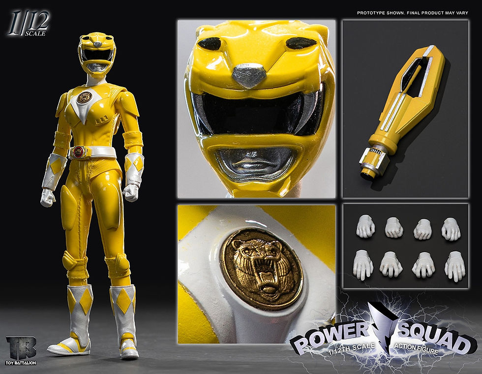 Thumbnail: Toys Battalion 1/12 Power Squad TB020 6 rangers