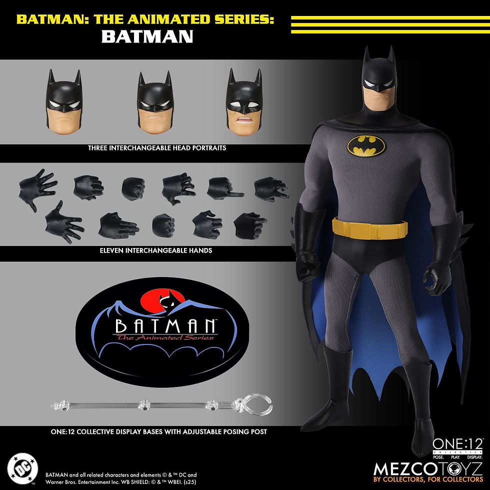 Miniatura: Batman: The Animated Series Action Figure 1/12 Batman 17 cm