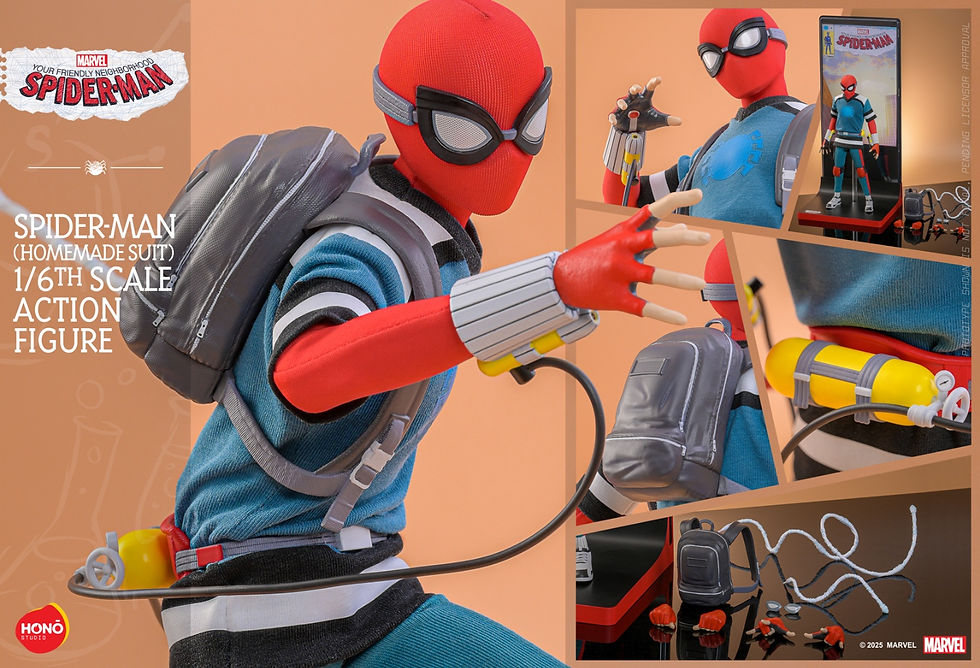 Thumbnail: HONO Marvel Comics Your Friendly Nighborhood 1/6 Spider-Man Homemade Suit HS07