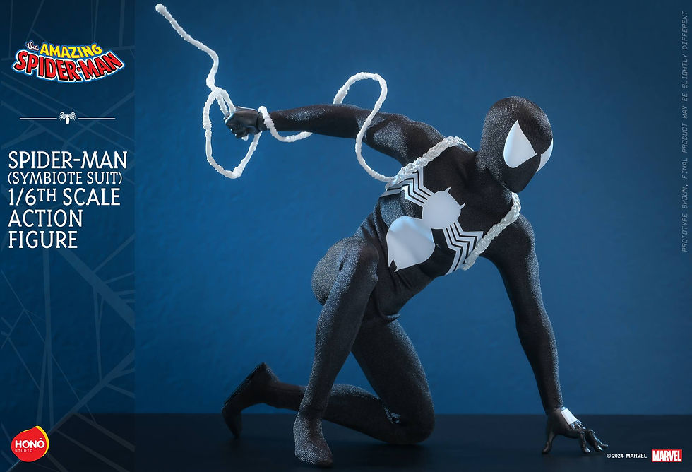 Miniatura: HONO STUDIO Marvel Comics ''Spider-Man'' 1/6 Spider-man (tuta simbionte)