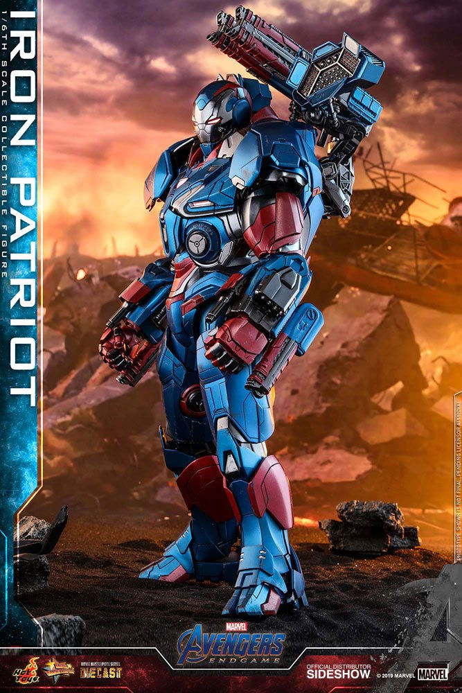 Miniatura: Avengers: Endgame  Diecast  1/6 Iron Patriot by Hot Toys