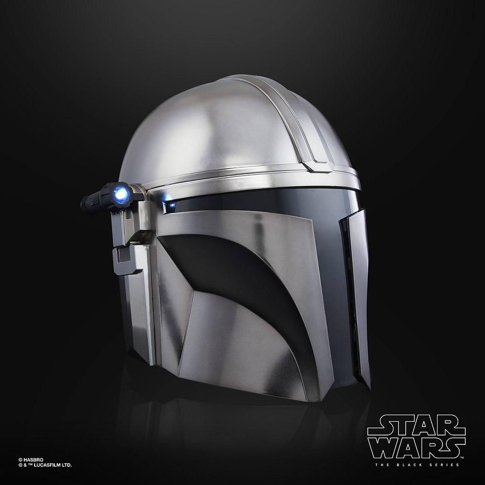 Thumbnail: Star Wars The Mandalorian Black Series Electronic Helmet The Mandalorian