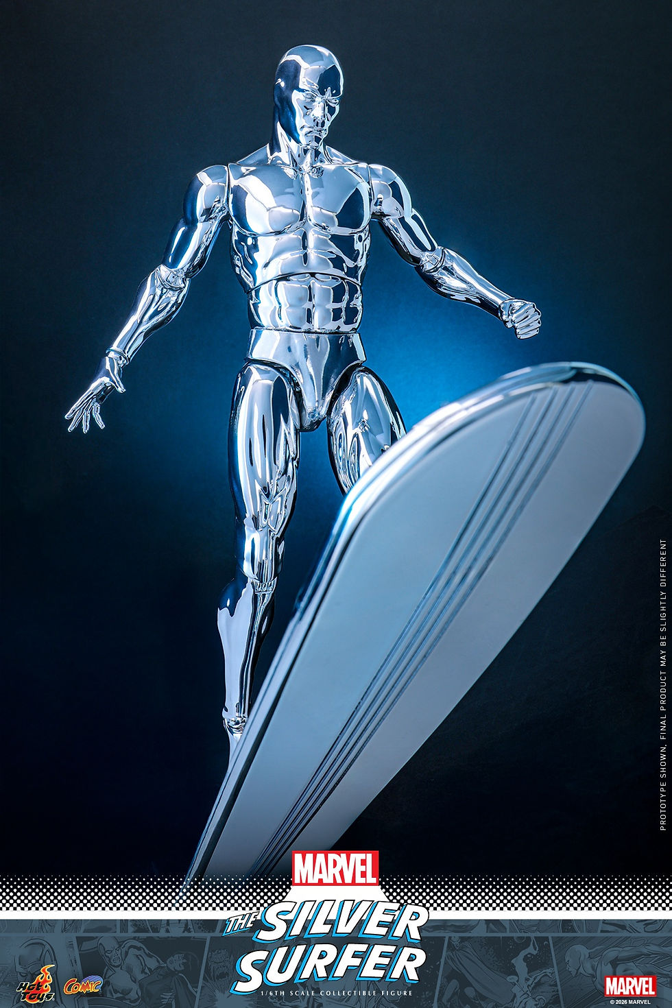 Miniatura: Marvel Comics 1/6 The Silver Surfer  CMS033