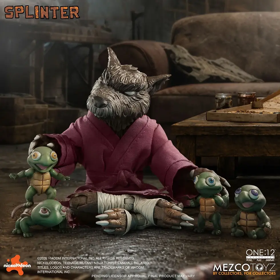 Thumbnail: Mezco Toys 1/12  Tmnt Splinter