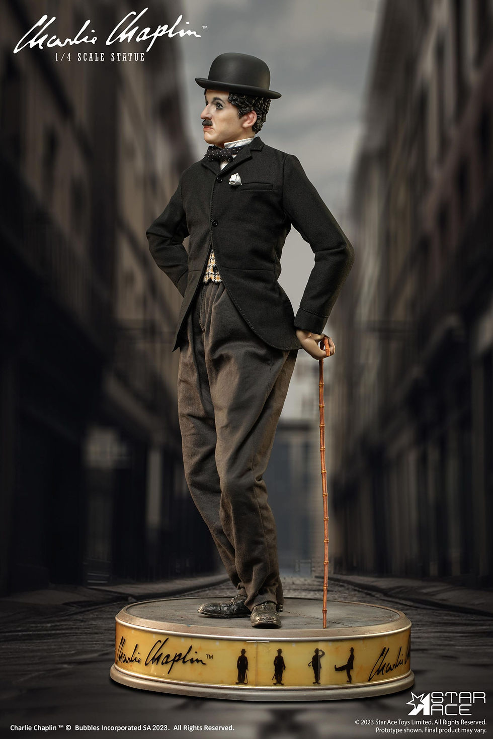 Thumbnail: Charlie Chaplin Statue 1/4 Deluxe Version 50 cm