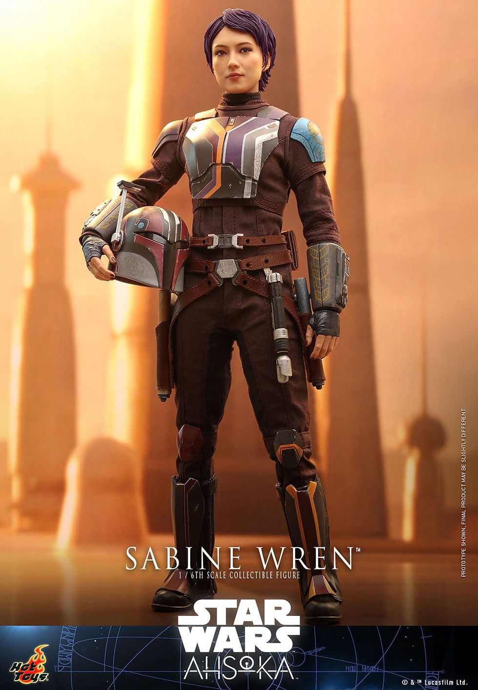 Thumbnail: Star Wars: Ahsoka Action Figure 1/6 Sabine Wren 28 cm