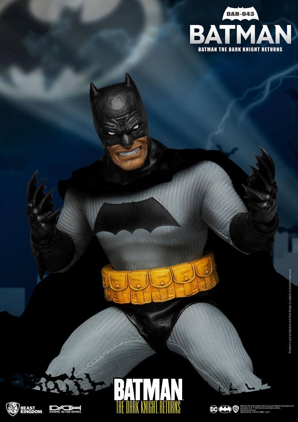 Thumbnail: Batman The Dark Knight Return Dynamic 8ction Heroes Action Figure 1/9 Batman 21