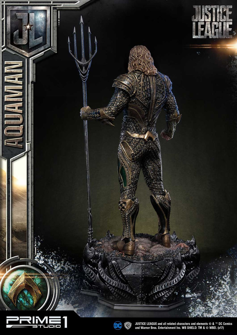 Miniatura: Justice League Statue Aquaman 1/3 Regular Vers.