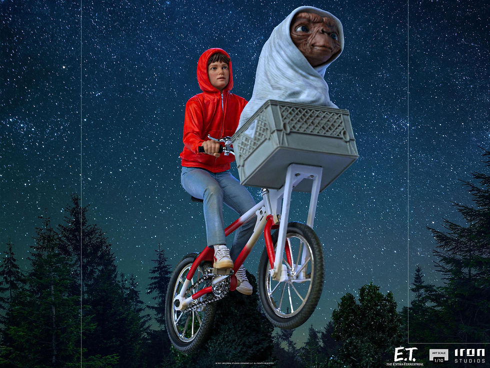 Thumbnail: E.T. the Extra-Terrestrial Art Scale Statue 1/10 E.T. & Elliot 24 cm