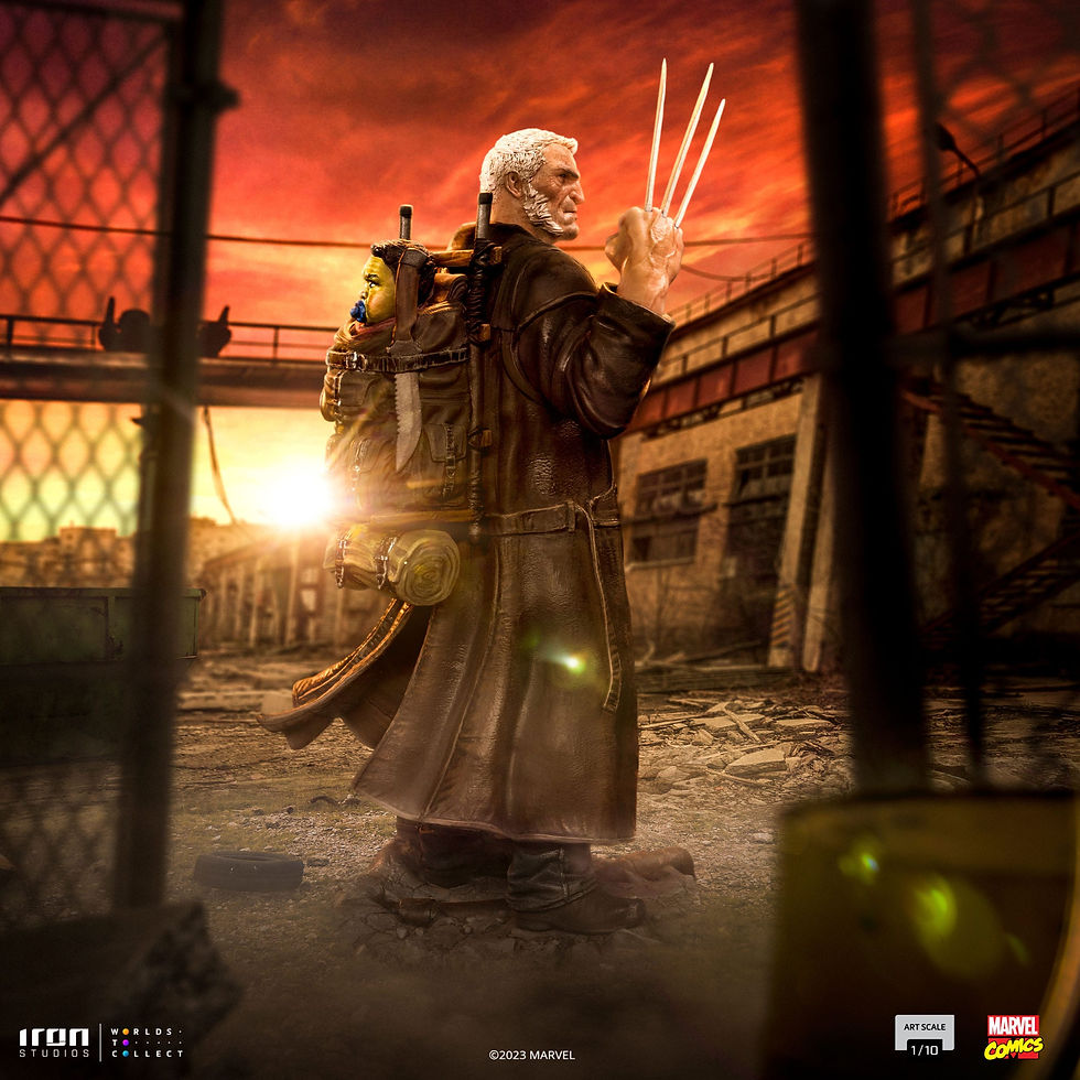 Miniatura: Marvel Art Scale Statue 1/10 Old Man Logan (Wolverine 50th Anniversary) 23 cm