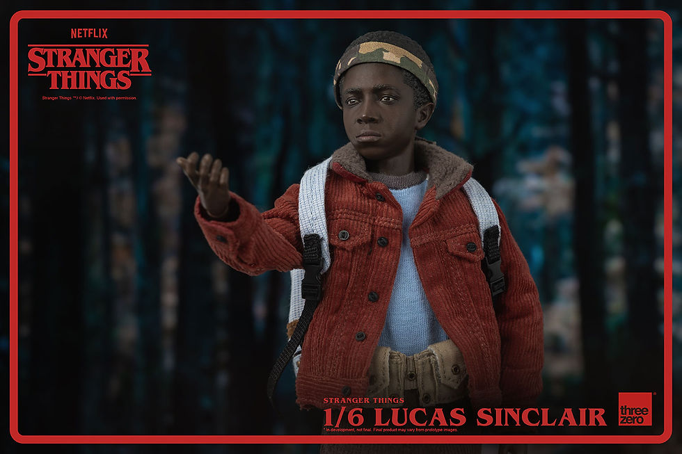 Miniatura: Stranger Things Action Figure 1/6 Lucas Sinclair 23 cm