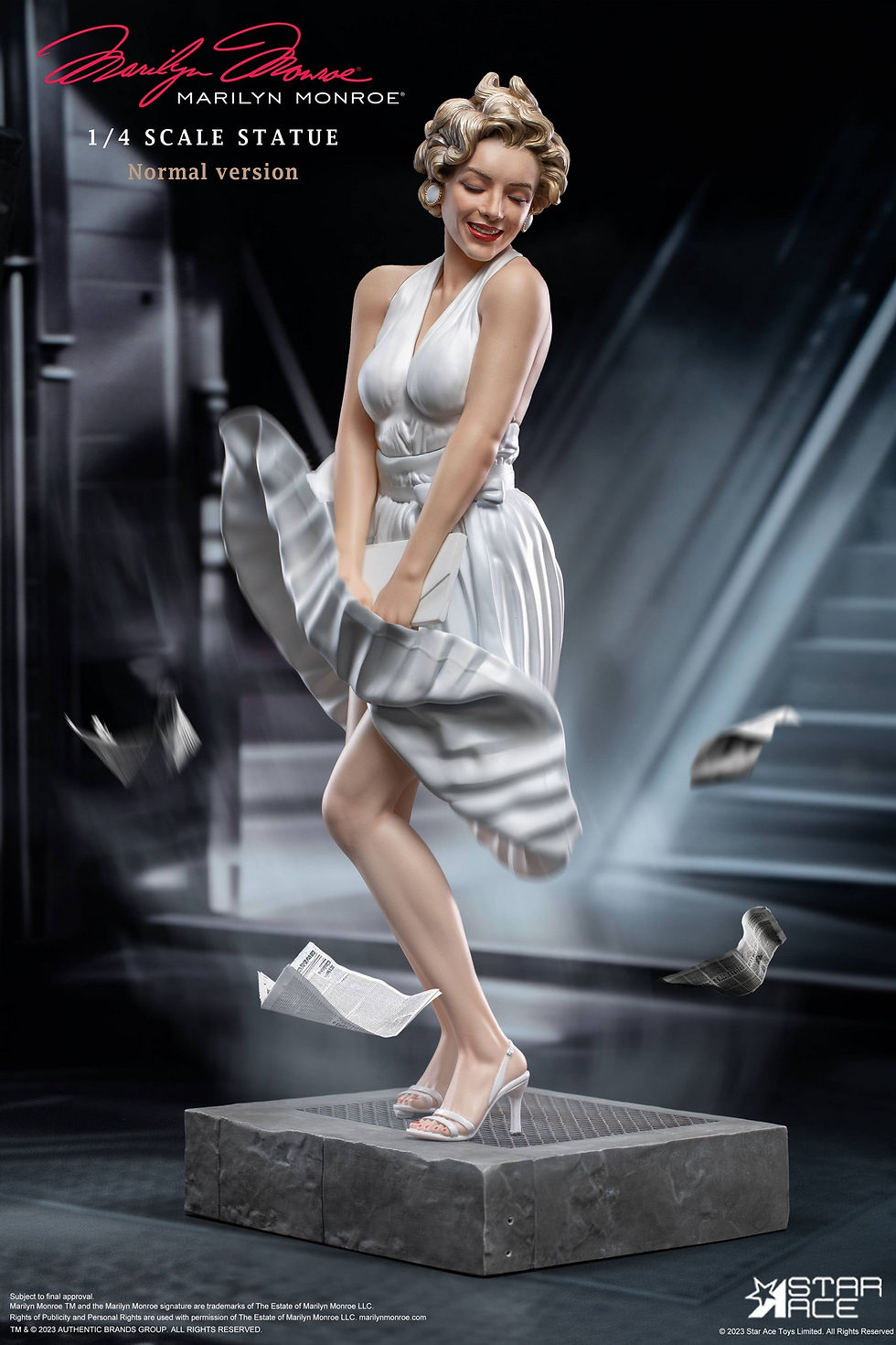 Miniatura: Marilyn Monroe 1/4  Statue NORMAL edition