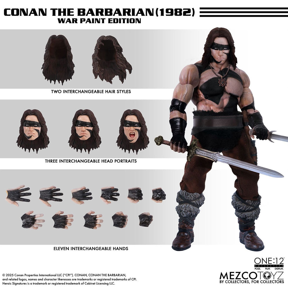 Miniatura: Conan the Barbarian Action Figure 1/12 Conan (1982) 16 cm