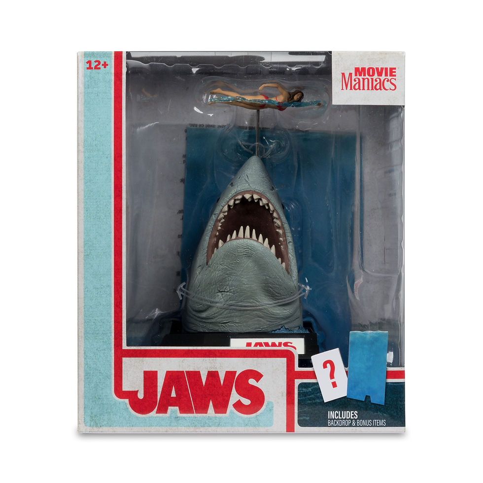 Miniatura: Movie maniacs jaws 50th anniversary limited edition figure