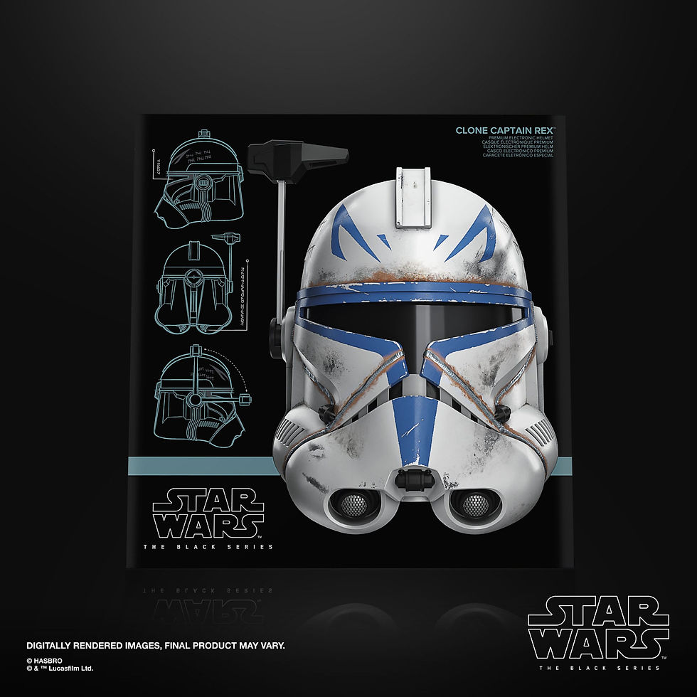 Miniatura: Star Wars: Ahsoka Black Series Electronic Helmet Clone Captain Rex
