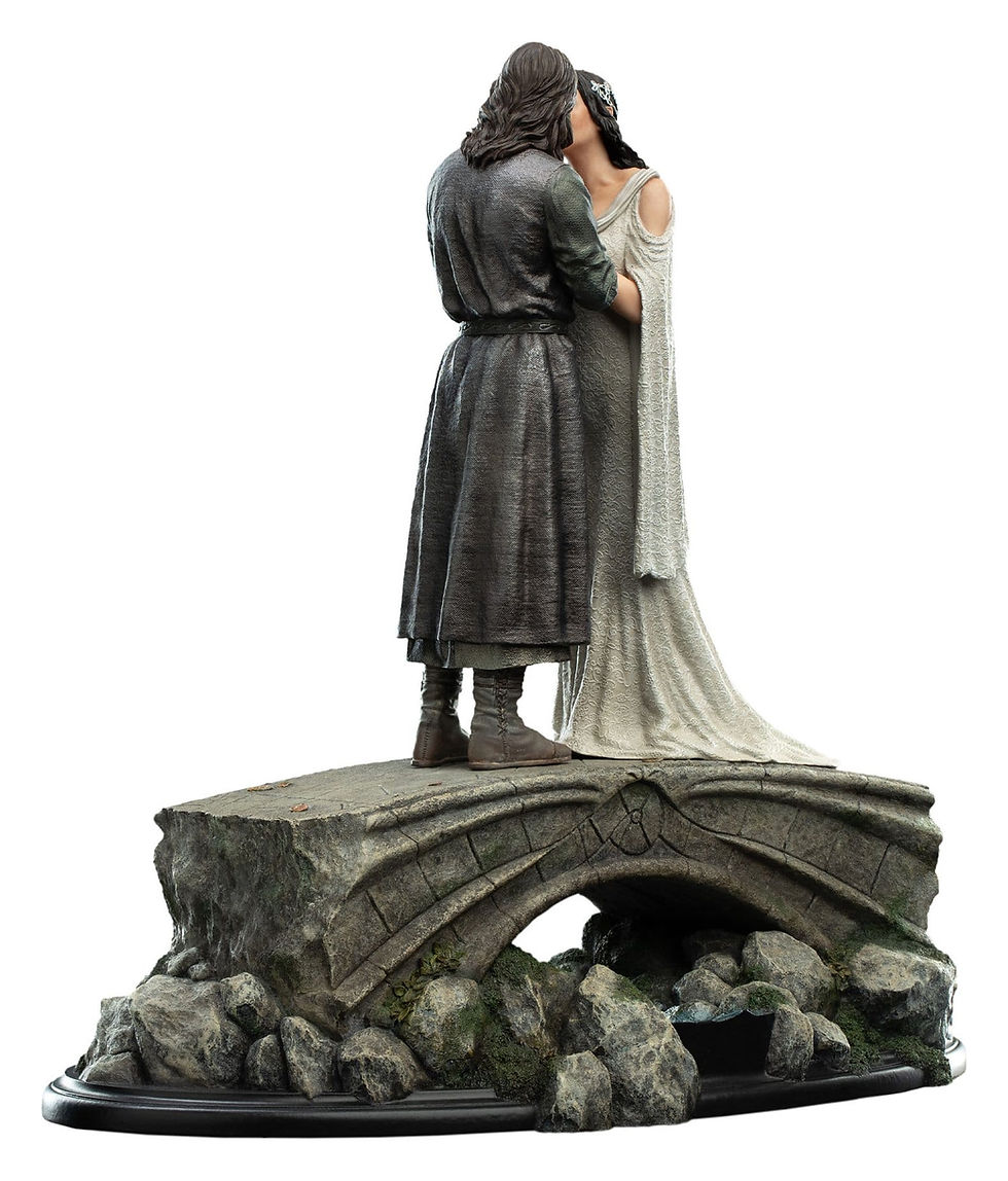 Miniatura: The Lord of the Rings Mini Statue Aragorn & Arwen 24 cm
