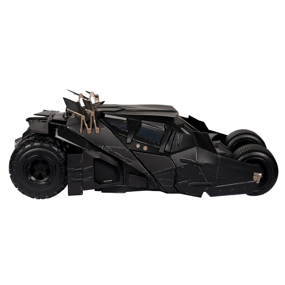 Thumbnail: DC Multiverse Vehicle Tumbler with Lucuis Fox (The Dark Knight) (Gold Label)