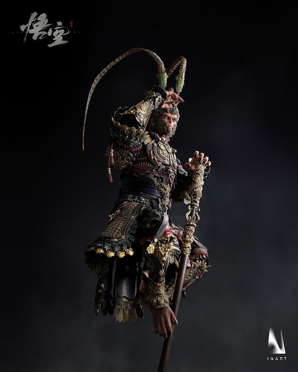 Miniatura: InArt Black Myth 1/6 Wukong Great Sage Armor Set MAG-015