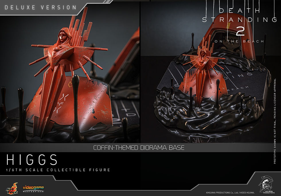 Miniatura: Death Stranding 2: On the Beach 1/6 Higgs  Deluxe Version VGM80