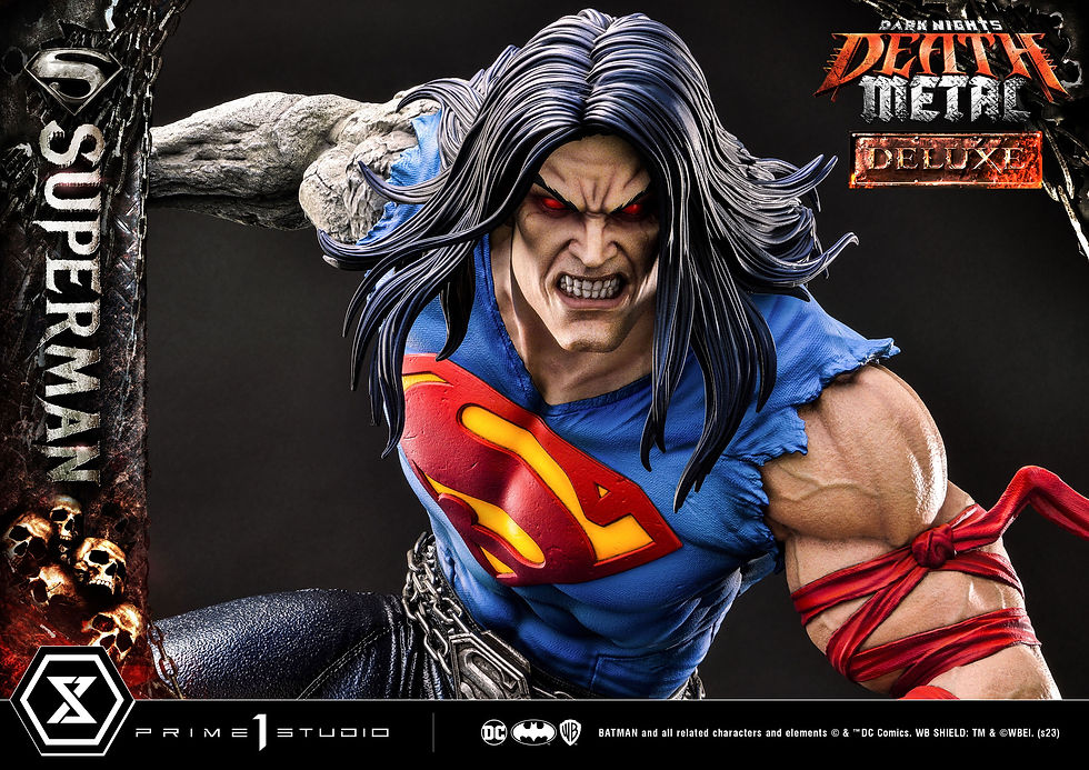 Miniatura: Dark Nights: Death Metal Statue 1/3 Death Metal Superman Deluxe Ver. 94 cm