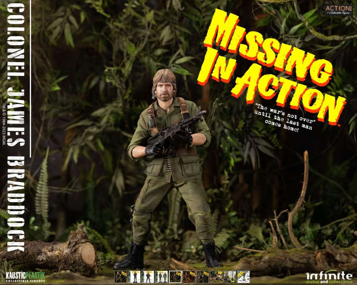 Missing In Action Colonel James Braddock 1/6 Action Figure Standard Edition