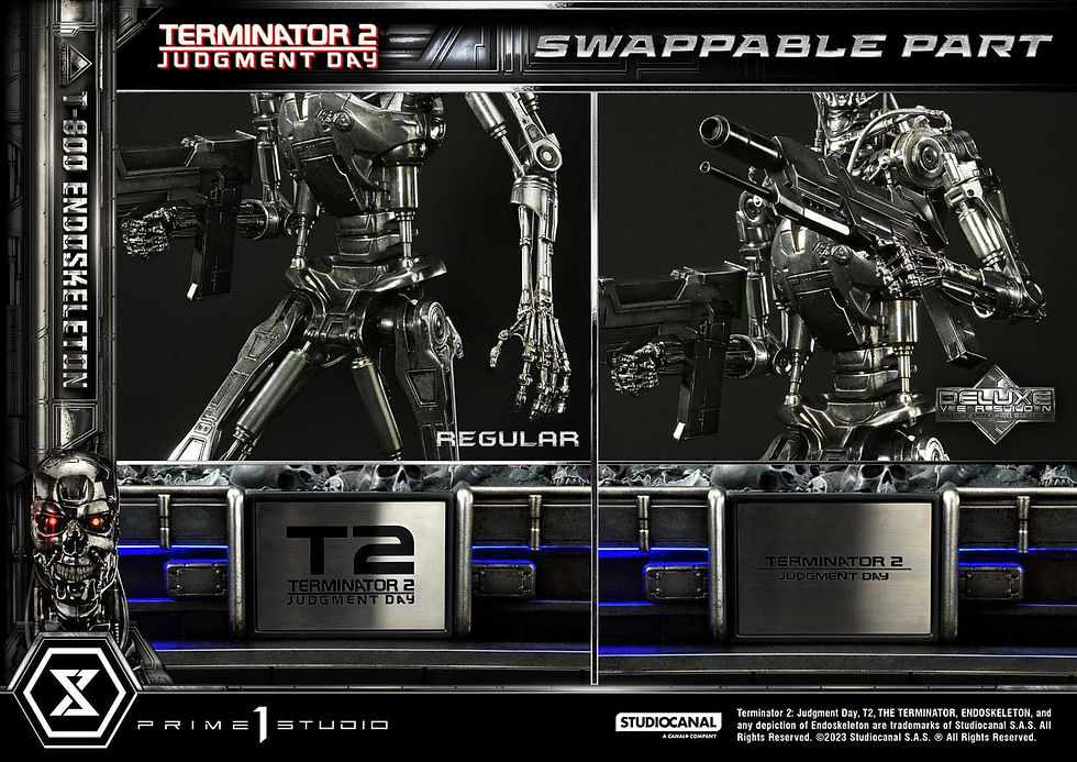 Thumbnail: Terminator 2  Judgment Day 1/3  T800 Endoskeleton Deluxe Version 74 cm